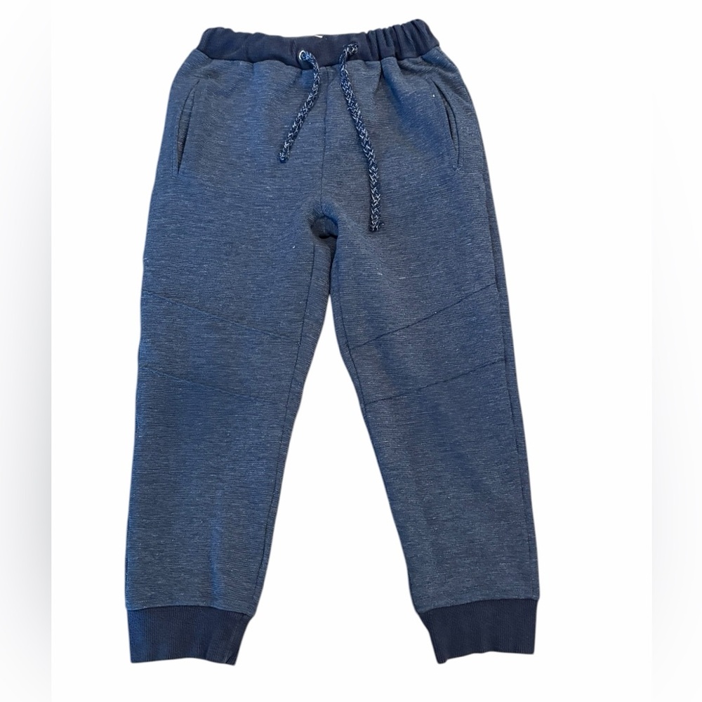 Sovereign Code Jogger Pants Boys Size 5 Blue Elastic Waist Drawstring